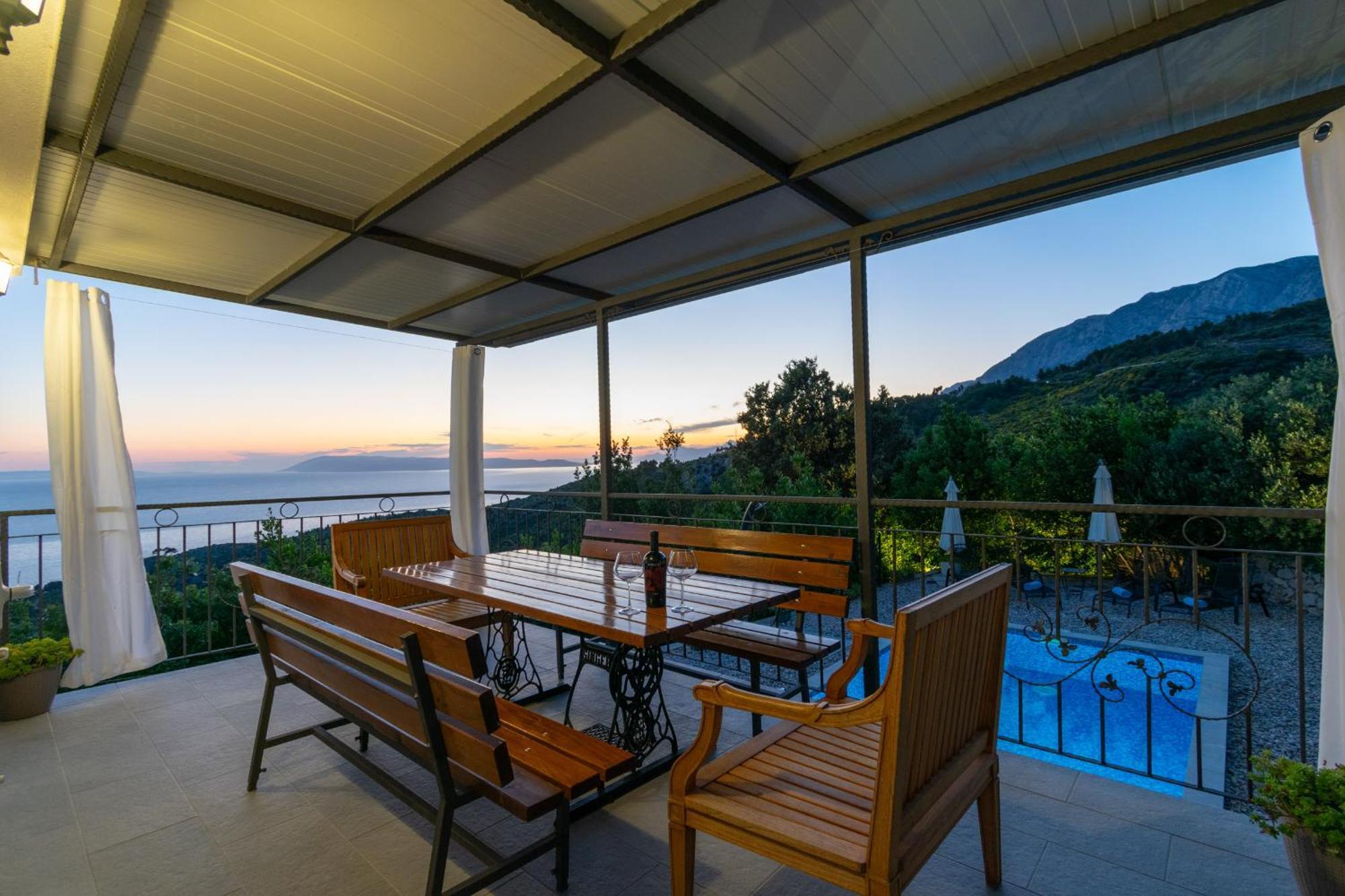 פודגורה Villa With Sea View מראה חיצוני תמונה